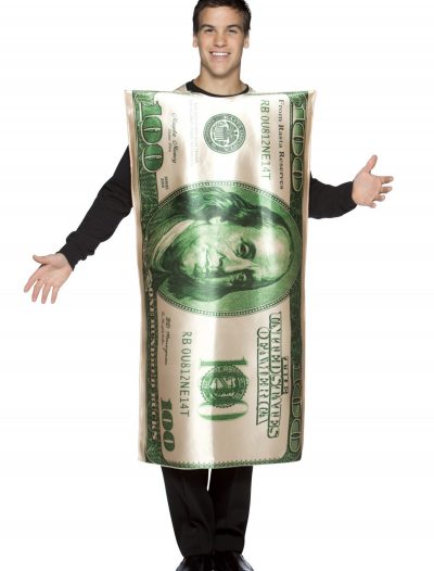 100 Dollar Bill Costume buy now