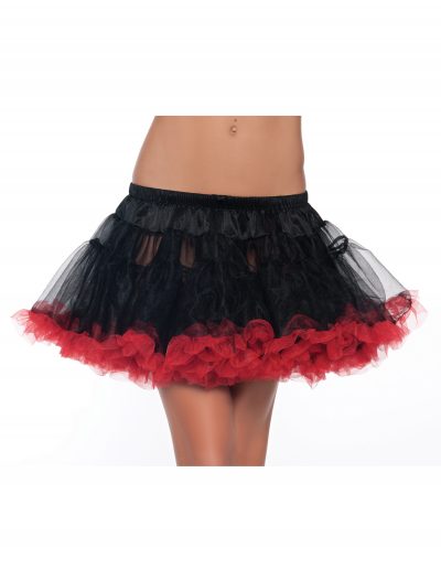12" Black and Red 2-Layer Petticoat buy now