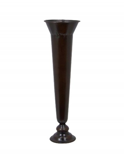 17" Plain Bronze Vase/Candle Holder buy now