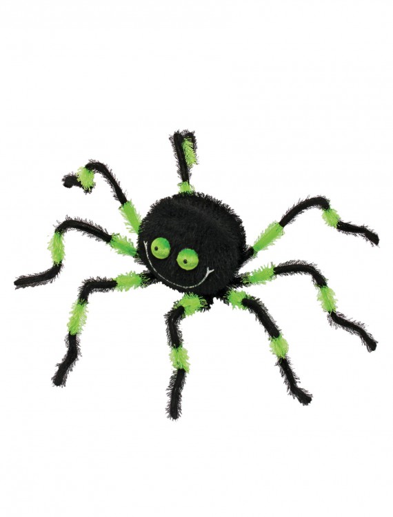 20" Green and Black Posable Friendly Spider buy now