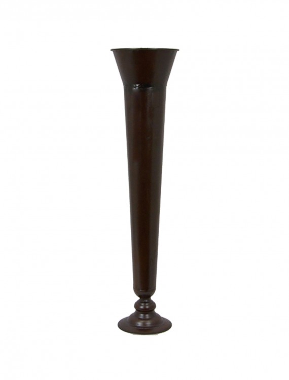 23" Plain Bronze Vase/Candle Holder buy now