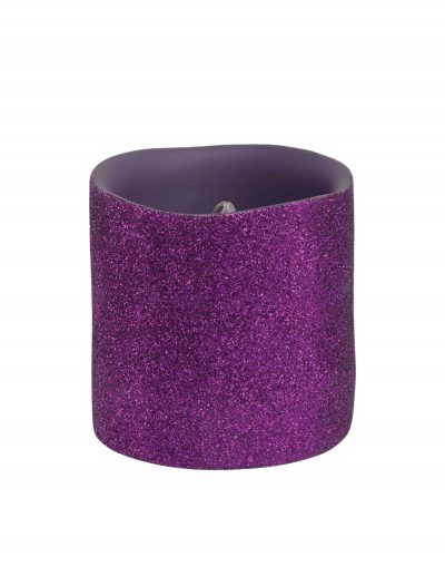 3 Inch Purple Glitter LED Candle buy now