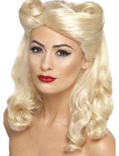 40's Blonde Pin Up Wig buy now