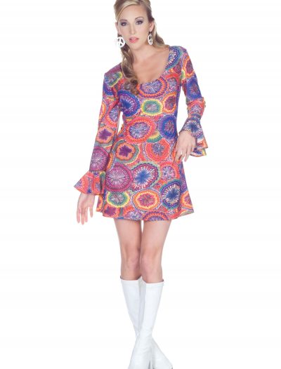70s Sexy Psychedelic Dress buy now