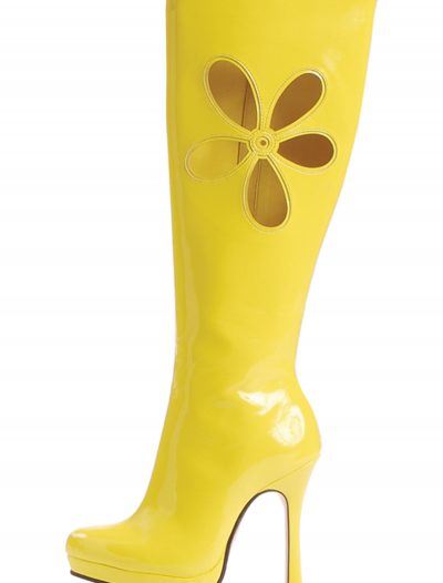 70's Yellow Ladies Boots buy now