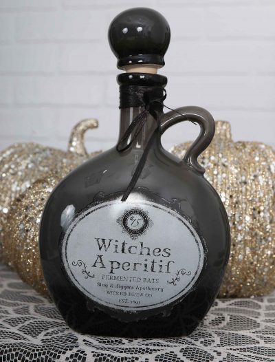8.5" Witch's Black Potion Bottle buy now
