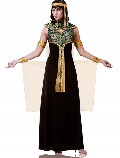 Adult Black and Teal Cleopatra Costume buy now