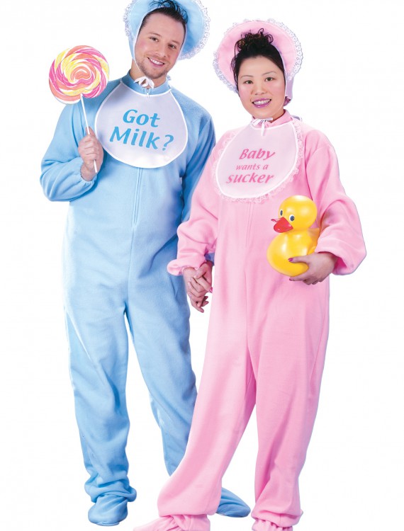 Adult Blue Pajamas Costume buy now