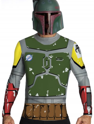 Adult Boba Fett Top and Mask buy now