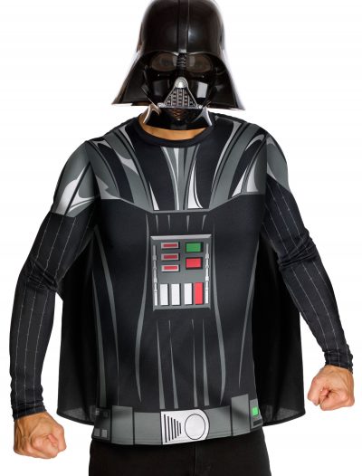 Adult Darth Vader Top and Mask buy now