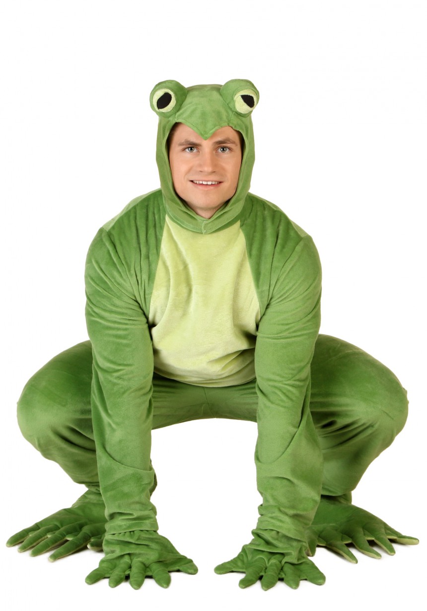 Adult Deluxe Frog Costume - Halloween Costumes