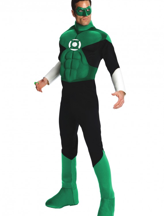 Adult Deluxe Green Lantern Costume buy now