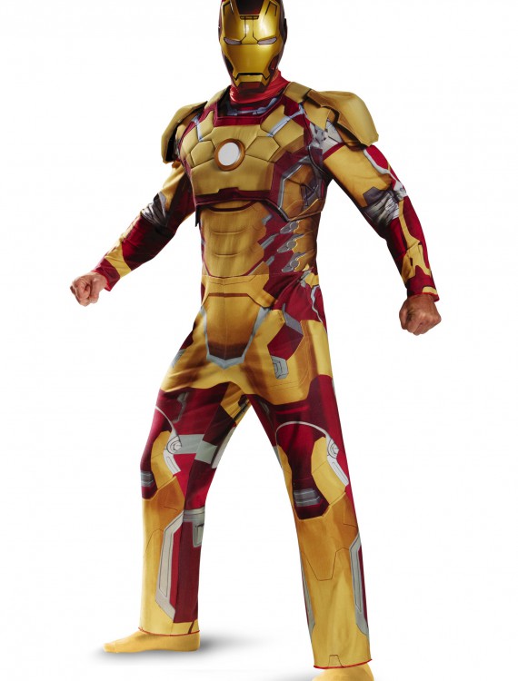 Adult Deluxe Iron Man Mark 42 Costume buy now