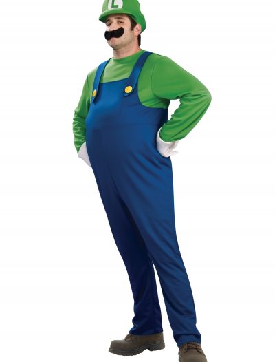 Adult Deluxe Luigi Costume buy now