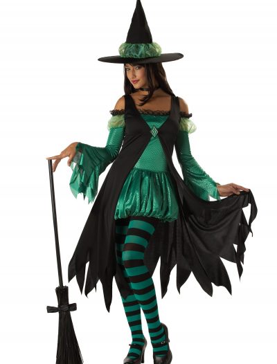 Adult Emerald Witch Costume buy now