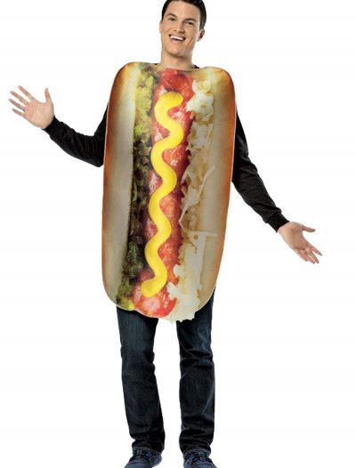 Adult Get Real Loaded Hot Dog Costume buy now