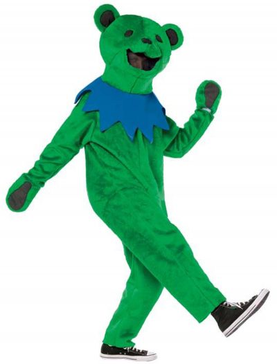 Adult Grateful Dead Green Dancing Bear Costume buy now