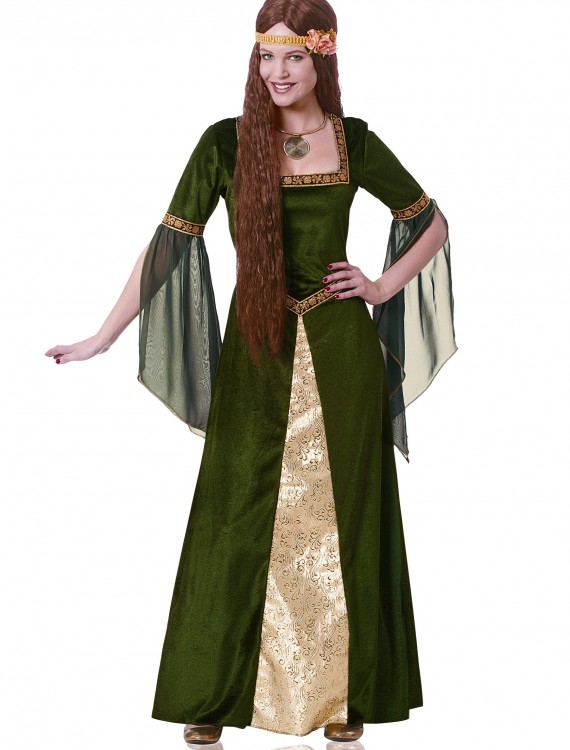Adult Green Renaissance Lady Costume buy now