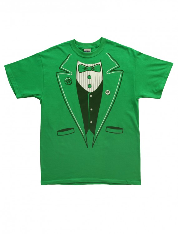 Adult Green Tuxedo T-Shirt buy now