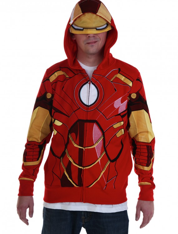 Adult Iron Man Costume Hoodie buy now