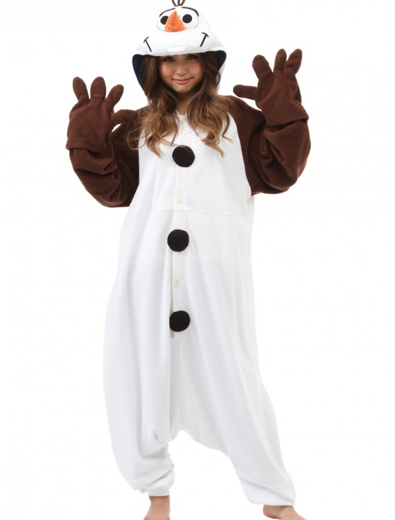 Adult Olaf Pajama Costume buy now
