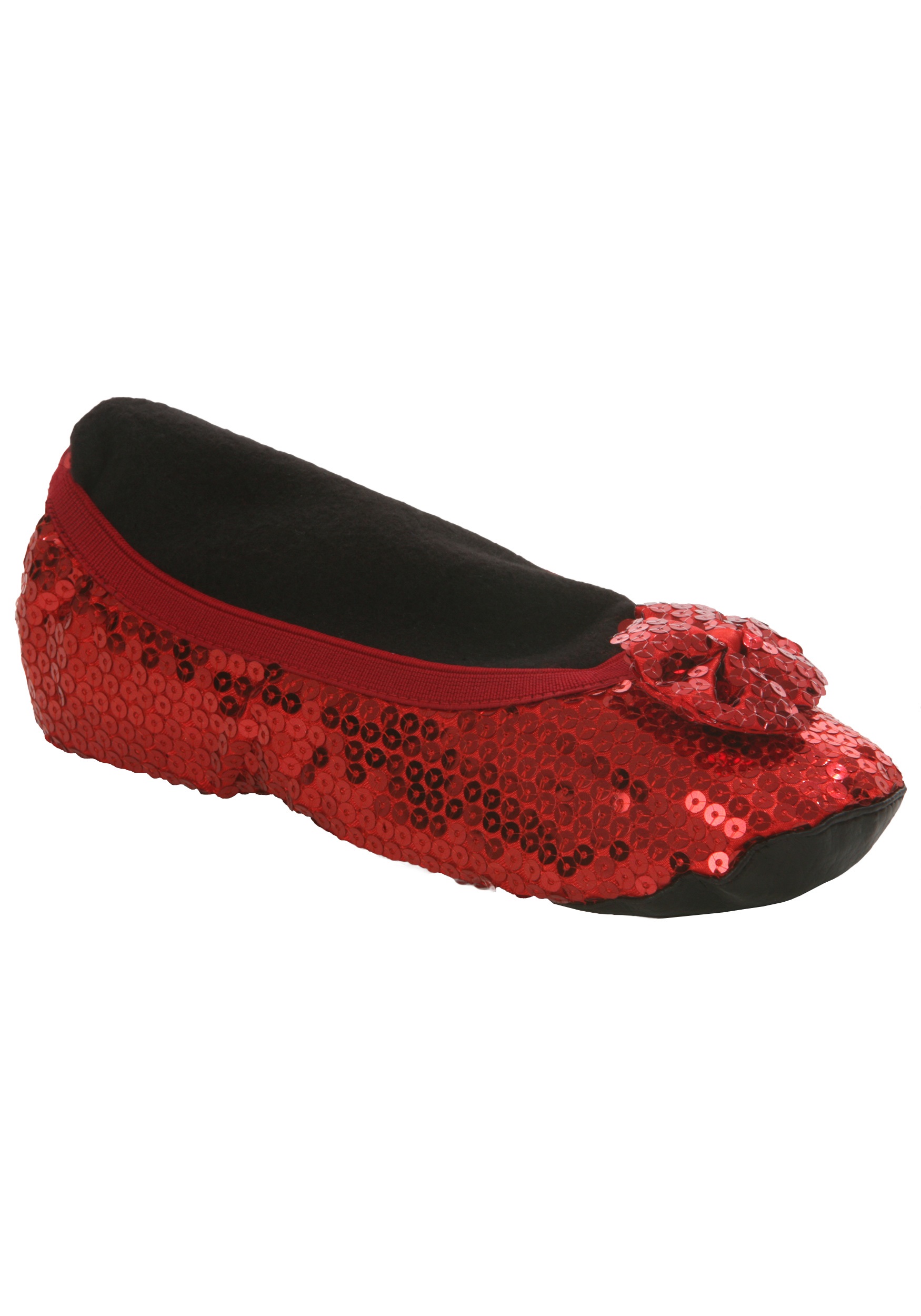 Adult Red Slippers - Halloween Costumes