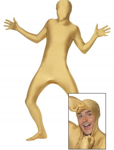 Adult Second Skin Gold Costume buy now