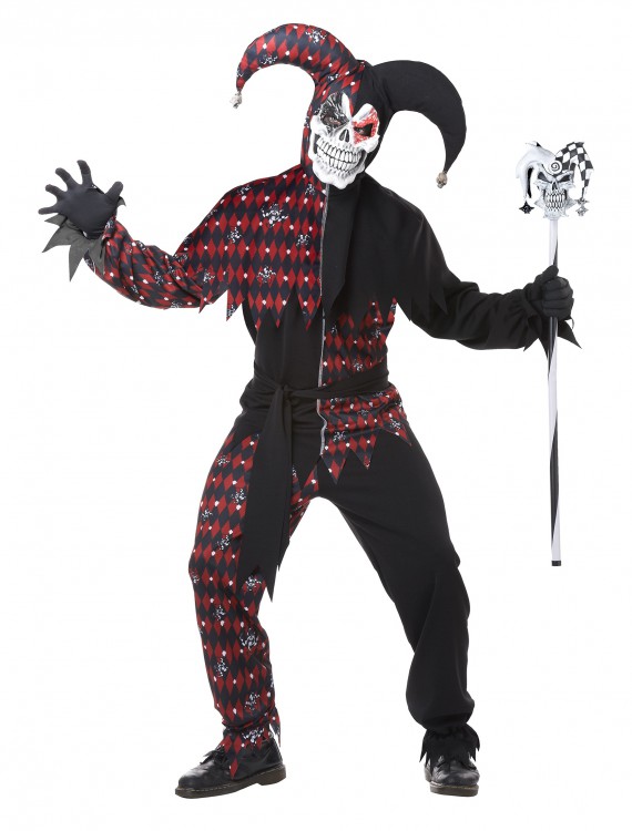 Adult Sinister Jester Costume buy now
