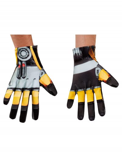 Adult Transformers 4 Bumblebee Gloves buy now