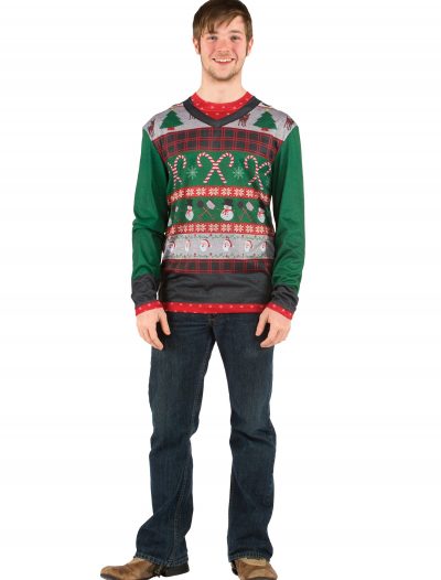 Adult Ugly Sweater with Candy Canes buy now