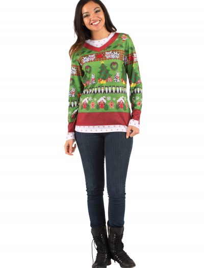 Adult Ugly Sweater with Cats buy now