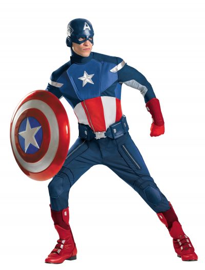 Avengers Replica Captain America Costume buy now