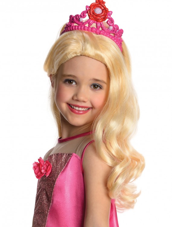 Barbie Wig with Tiara buy now