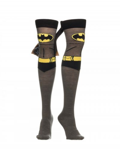 Batman Over the Knee Cape Socks buy now