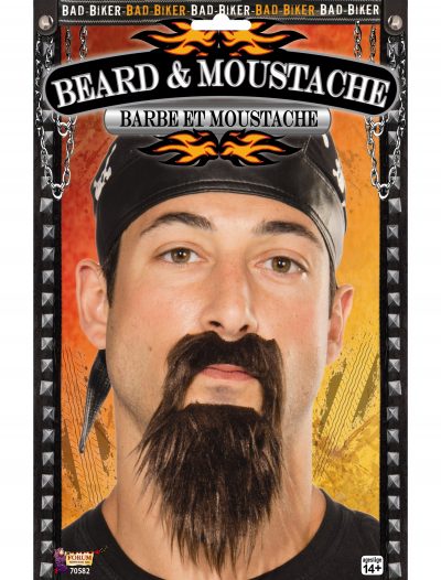 Biker Beard & Moustache buy now