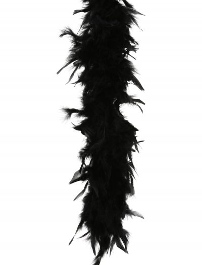 Black 80 Gram Feather Boa buy now