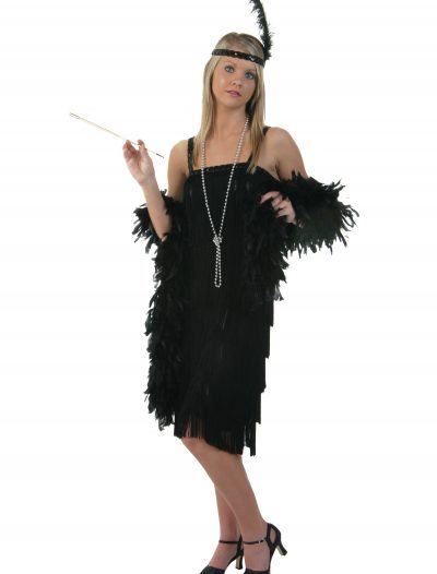 Black Charleston Flapper Dress buy now