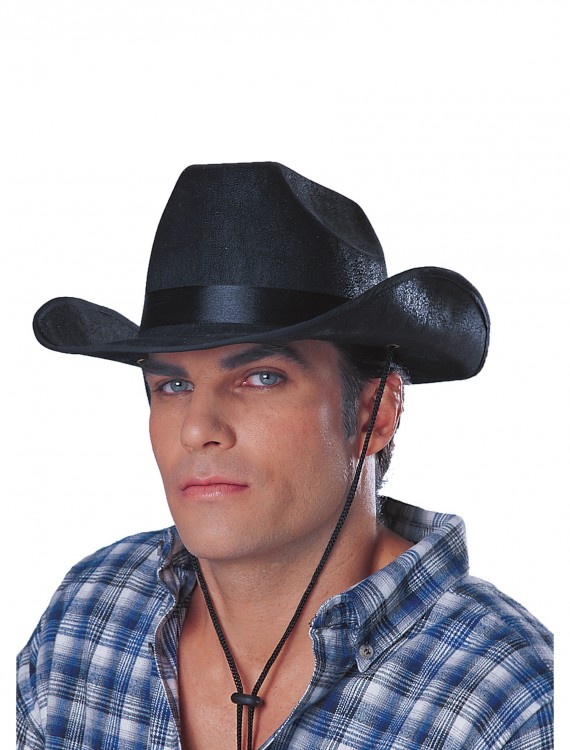 Black Cowboy Rancher Hat buy now