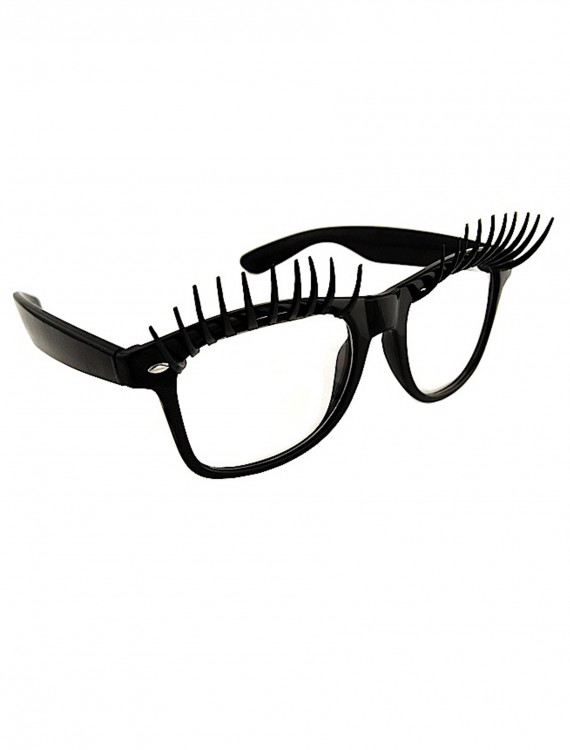 Black Eyelash Glasses buy now