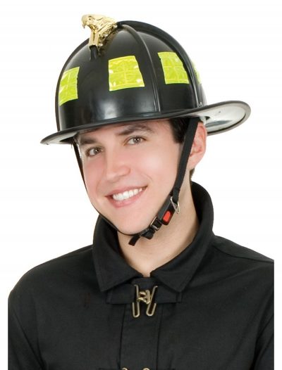 Black Fireman Helmet buy now