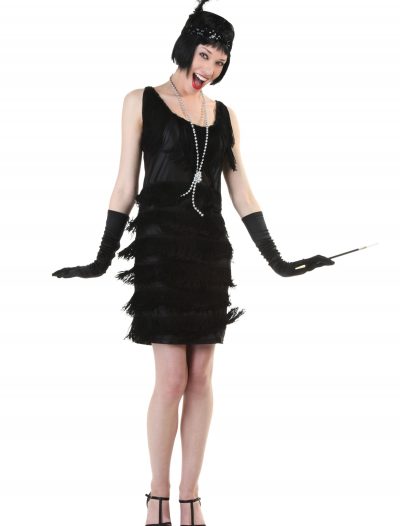 Black Fringe 1920's Flapper Costume buy now