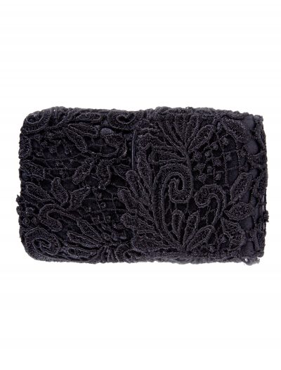 Black Lace Cell Phone Bag with Chain buy now