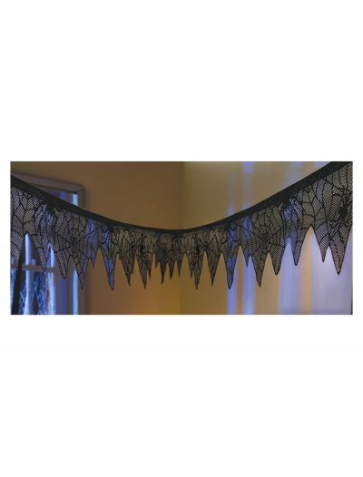Black Lace Mesh Garland buy now