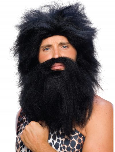 Black Prehistoric Wig and Beard buy now