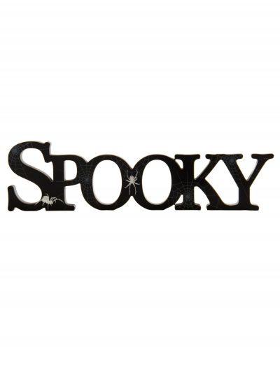 Black Spooky Cutout Sign buy now