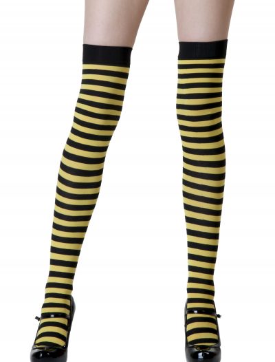 Black / Yellow Striped Stockings buy now