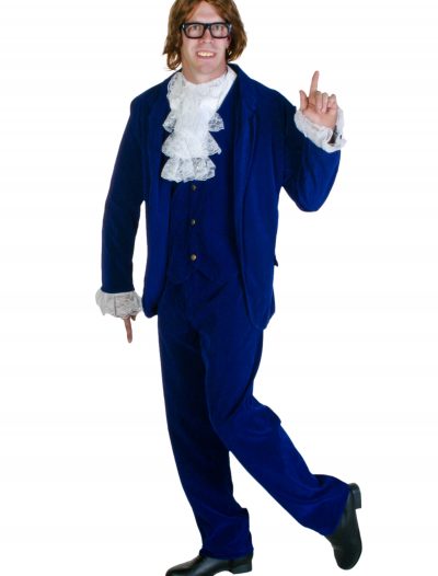 Blue Deluxe Plus Size 60's Swinger Costume buy now