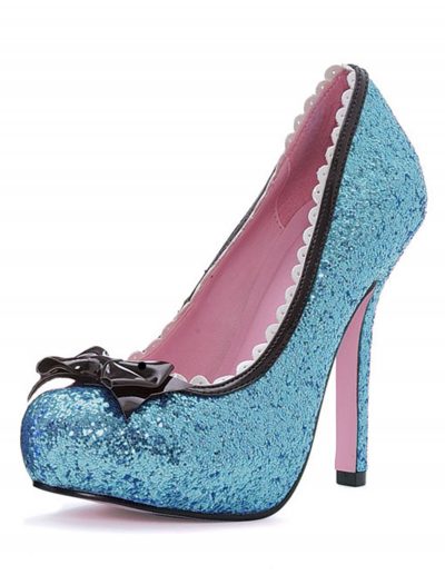Blue Glitter High Heels buy now