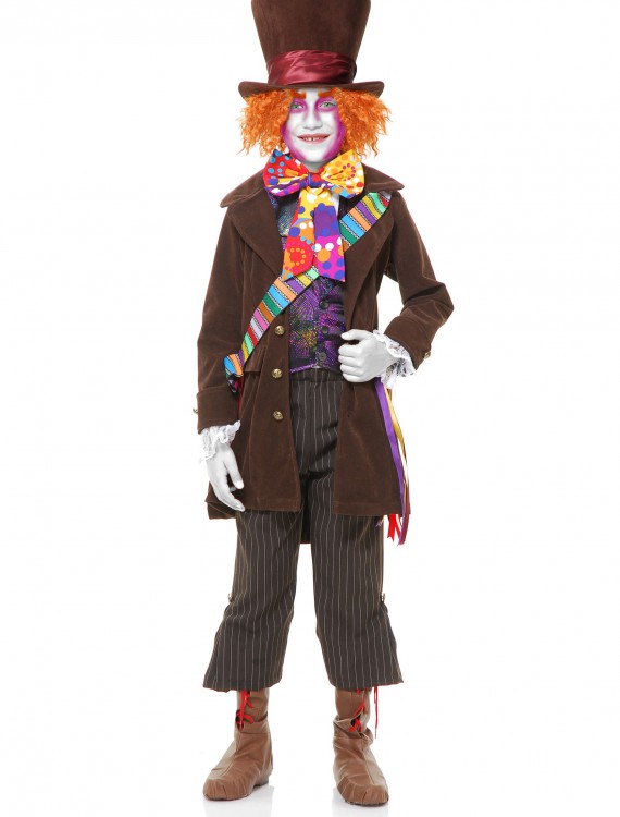 Boys Electric Mad Hatter Costume buy now
