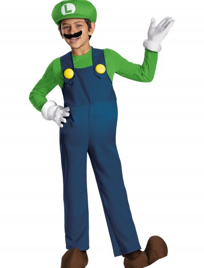 Boys Luigi Prestige Costume buy now
